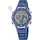 Calypso K5801/5 35 mm Kunststoffgehäuse Blau Silikonarmband Blau