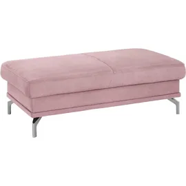 sit&more Polsterhocker SIT & MORE "Scorpio", rosa (altrosa), B:138cm H:46cm T:71cm, Hocker, Polsterhocker, inklusive Federkern