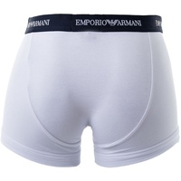 Giorgio Armani EMPORIO ARMANI Herren Boxershorts Vorteilspack - Basic Pants, Cotton Stretch Weiß M 3er Pack
