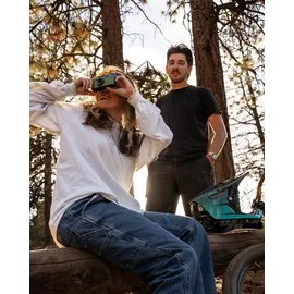 camp snap CS-V105 – Retro Digitalkamera im Vintage-Look, mit Vintage-Fotoeffekten, ohne Display, 8MP, USB-C, SD-Slot, grün