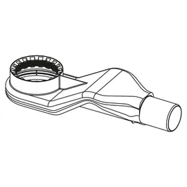 TECE TECEdrainline Ablauf superflach DN 40 Auslauf
