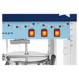 Royal Catering Popcornmaschine - blau