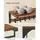VASAGLE Wandgarderobe braun Holz 10 Haken 65,0 x 42,0 cm