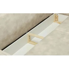 Sofa.de Schlafsofa Mikrofaser 2-Sitzer Beige
