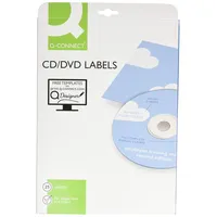Q-Connect Universaletikett CD 116D 25BL KF01579