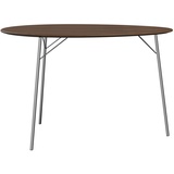 Fritz Hansen - Egg Tisch, L 115 cm, Walnuss