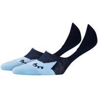 Burlington Damen Cool Cat Socken, blau, 35-36