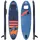 F2 SUP Board Stand Up Paddle Board Ocean Sight 354 x 11,6 x 12 cm Blau