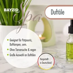 4x 10 ml Duftöl-Set Nr. 8 mit 4 Duftnoten