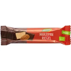 dennree Marzipan Riegel in Zartbitterschokolade vegan bio