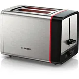 Bosch Toaster MyMoment TAT6M420, 2 Scheiben, 970 W, Edelstahl