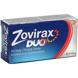 Zovirax Duo 50 mg/G / 10 mg/G 2 G