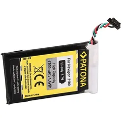 Akku für Navigon 2100 Max 2120 2210 2310 2100 Max 2110 Max 2120 Max 2150