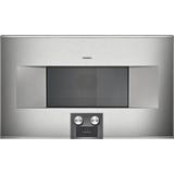 Gaggenau BM485110, Serie 400, Mikrowellen-Backofen, 76 x 45 cm, Türanschlag: links, Edelstahl-hinterlegte Vollglastür
