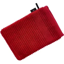 VOSSEN Tomorrow Waschhandschuh 22 x 16 cm Purpur