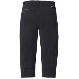 Vaude Farley Stretch Capri Hose III Damen Schwarz 38