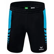 Erima Six Wings Worker Shorts schwarz/curacao L