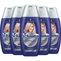 SCHWARZKOPF SCHAUMA Silberglanz Shampoo, 5er Pack (5 x 250 ml)