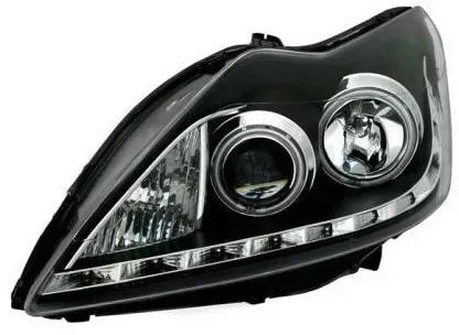 Kristall-Scheinwerfer FORD FOCUS (08-11) - schwarz