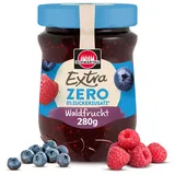 Schwartau Extra Zero Waldfrucht, Konfitüre ohne Zuckerzusatz, 13kcal pro 25g, 280g