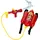Theo Klein 8932 Feuerwehr-Spritze, Wasserspritzfunktion & 2-Liter-Tank, Kinder