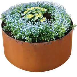 Bellissa Hochbeet Corten rund Ø 110 x 50 cm edelrost