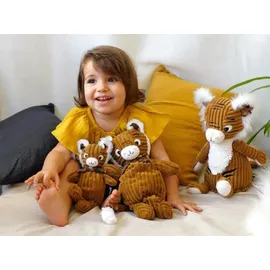 Les Deglingos Großes Plüschtier Simply Speculos der Tiger.