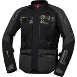 IXS Venture-GTX 1.0 wasserdichte Motorradjacke Schwarz/Grau S