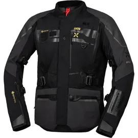 IXS Venture-GTX 1.0 wasserdichte Motorradjacke Schwarz/Grau S