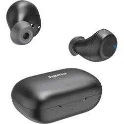HAMA Kabellose Kopfhörer, Spirit Chop II, TWS, In-Ear, Equalizer, Schwarz