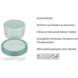 Mepal Campus Fruchtbox 300 ml mit Gabel Peppa Pig