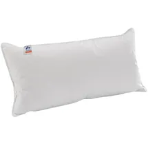 IRISETTE Lola Federkissen 40 x 80 cm Weiß