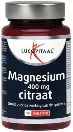 Lucovitaal Magnesiumcitrat 400mg 30 Tabletten