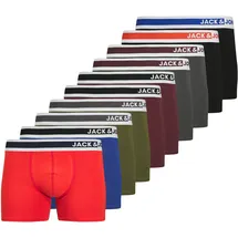 JACK & JONES 10er-pack Trunks in Aurora Red | Gr.: M