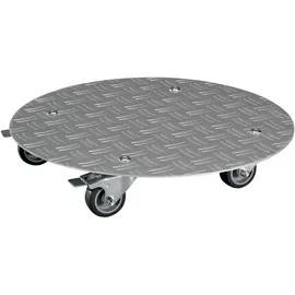 Wagner Alaska Pflanzenroller Ø 38 x 7,5 cm Aluminium
