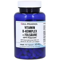 Hecht Pharma Vitamin B Komplex + Folsäure GPH Kapseln 180 St.