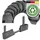 Dune Design DuneDesign 12er Set Filz Bodenschoner für Bierzeltgarnitur Grau