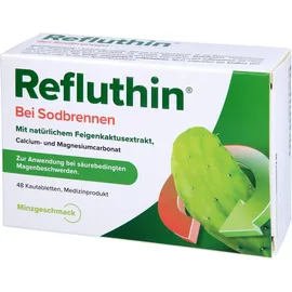 Dr. Willmar Schwabe Refluthin bei Sodbrennen Kautabletten Minze