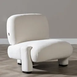 Bronx71 Sessel Louise Chenille off white
