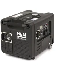 HBM 4.000W Generator Inverter mit 223 cc Benzinmotor, 230V/12V