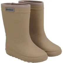 En Fant Kinder Gummistiefel "Rain Boots Solid" in Braun | Gr.: 29