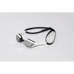 ARENA arena Unisex Wettkampf Schwimmbrille Cobra, SILVER-WHITE, ONE SIZE