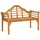 vidaXL Gartenbank 125 x 59 x 88 cm Braun