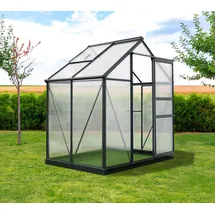Westmann Flora 64 Aluminium Anthrazit Blankglas 0 mm 2,54 m2