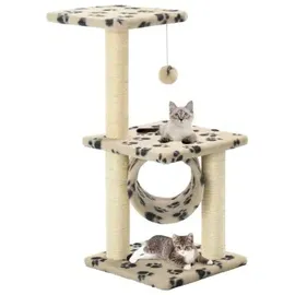vidaXL Katzen-Kratzbaum Sisal 65 cm beige