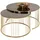 aea Goldener Couchtisch Edelstahl 90 x 45 cm