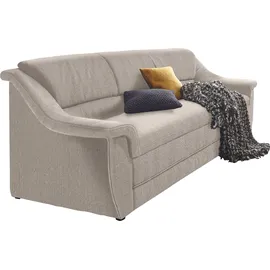 DOMO collection 3-Sitzer DOMO COLLECTION "Lale formschönes und komfortables Sofa, zeitlos und elegant", beige, B:198cm H:88cm T:93cm, Microfaser PRIMABELLE (100% Polyester);Struktur grob (85% Polyester, 15% Polyacryl);Struktur (100% Polyester), Sofas, optimal für