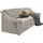 DOMO collection 3-Sitzer DOMO COLLECTION "Lale formschönes und komfortables Sofa, zeitlos und elegant", beige, B:198cm H:88cm T:93cm, Microfaser PRIMABELLE (100% Polyester);Struktur grob (85% Polyester, 15% Polyacryl);Struktur (100% Polyester), Sofas, optimal für