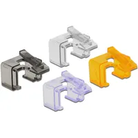 DeLock 86422 RJ45 Reparatur Clip Set 2 (TRANSPARENTE, Negro,