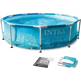 Intex Beachside Metal Frame Pool 305 x 76 cm
